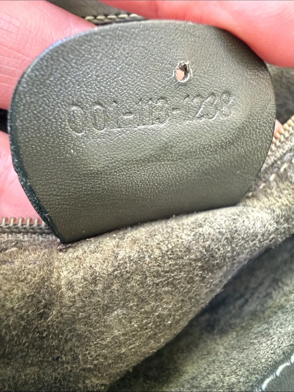 Vintage Deep Green Gucci Leather Classic Shoulder Bag with Suede Lining
